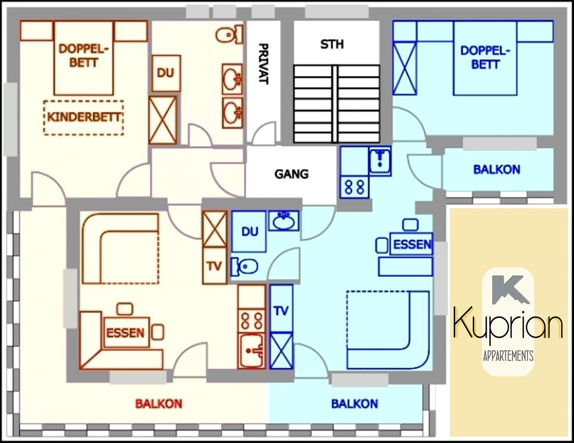 Appartements Kuprian แลงเงนเฟลด์ ภายนอก รูปภาพ